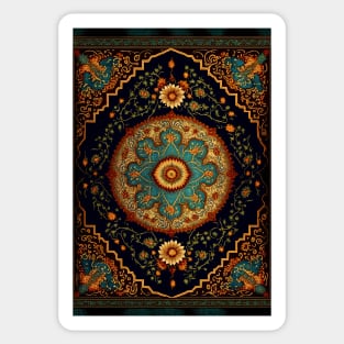 Persian carpet design Sticker